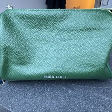 Ladies Small Green Miss Lulu Handbag 