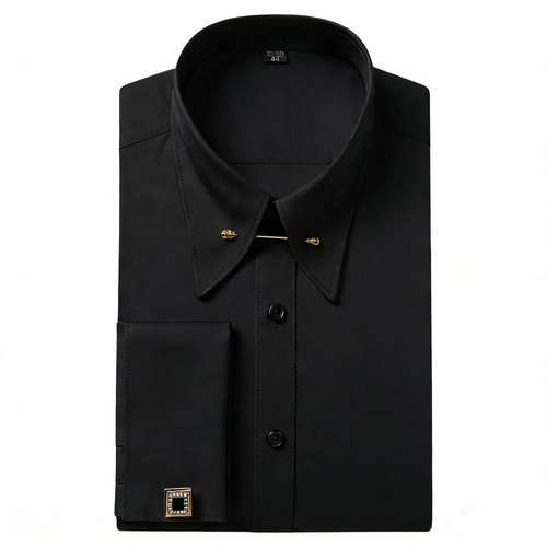 Men french cuff dress - french,