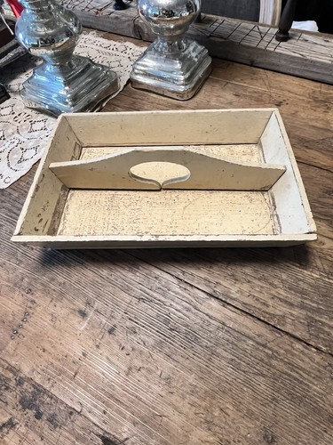 Aafa antique 1930 wood tray - wood,