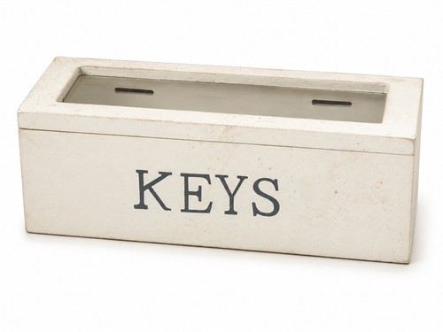 Wooden wall mounted key - wooden,