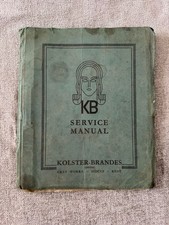 1933-36 KB Kolster Brandes