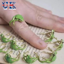 Opening Frog Open Rings Originality Jewelry Accessories Tree Frog Ring  for Men