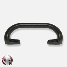 Black Grab Pull Handle Large Steel Core  Trailer Horsebox Taxi Bus Tractor Cab