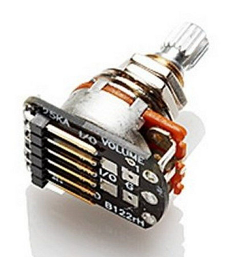 Emg 25k volume pot with - with, short