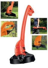 Black & Decker String Grass Trimmer Strimmer 250w 23cm Bump Feed 230v GL250