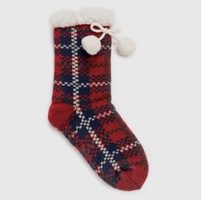 Muk Luks Red and Blue Plaid