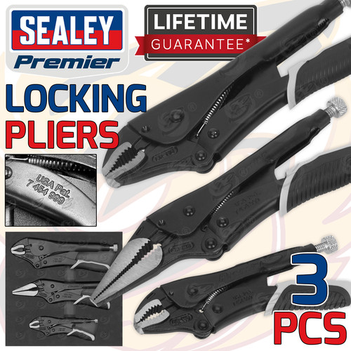 Sealey locking pliers - sealey,