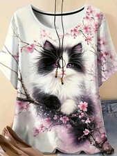 NEW PLUS SIZE 20 WHITE PINK