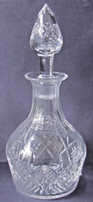 STUART CRYSTAL GLENGARRY PATTERN DECANTER - AIR FILLED STOPPER (Ref9917)