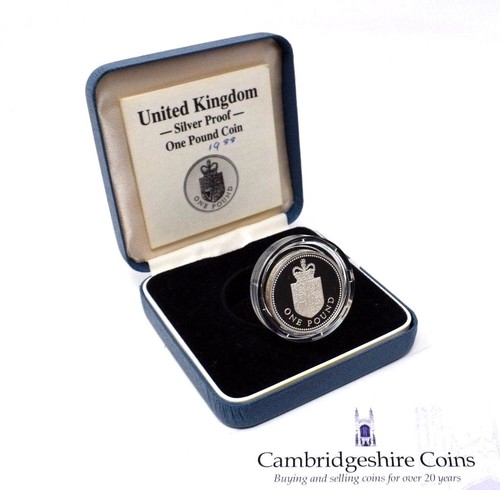 1988 silver proof shield - 1988,