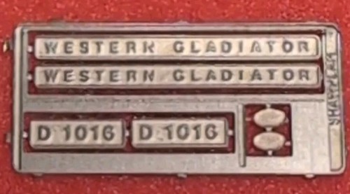 Gauge cjm brass - brass, etched