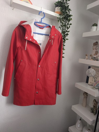 Stutterheim raincoat women - raincoat, red