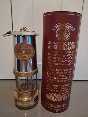 Antique style brass miner - style, miner's