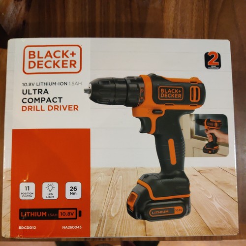 Black decker bdcdd12gb 8v - black+decker, 10.8v