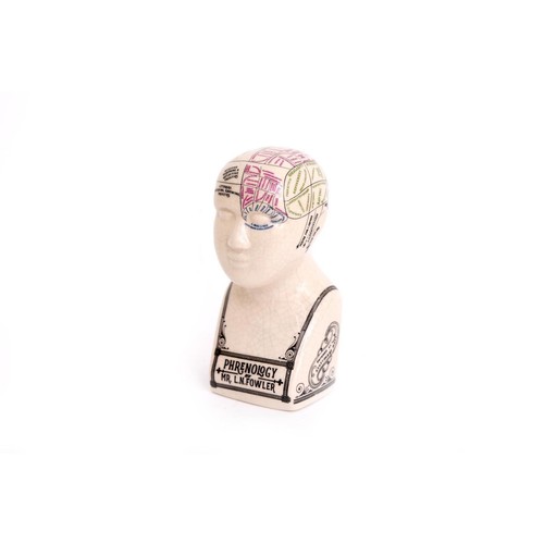 Antique style small phrenology - antique,