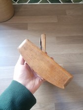 Antique Beech Wood Compass Plane