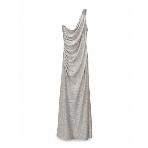 Cache one shoulder - cache, metallic