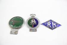 Car Grille Badges Automobilia Collectables Riley RM Club Enamelled Etc