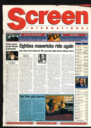 Screen international magazine - screen,
