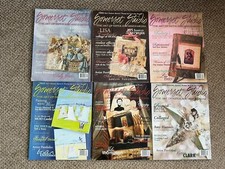 6 Somerset Studio Magazines From 2008 Complete With Artists Pages & Clip Art