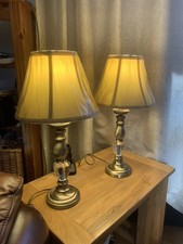 Brushed Brass Finish 2x Table