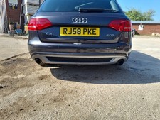 AUDI A4 REAR BUMPER B8 ESTATE