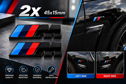 Bmw sport emblem gloss - m,