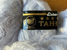 Mohair & Wool Yarn. Lister 7x