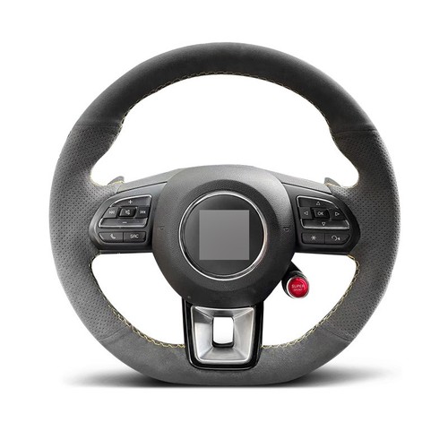 Alcantara steering wheel cover - steering,