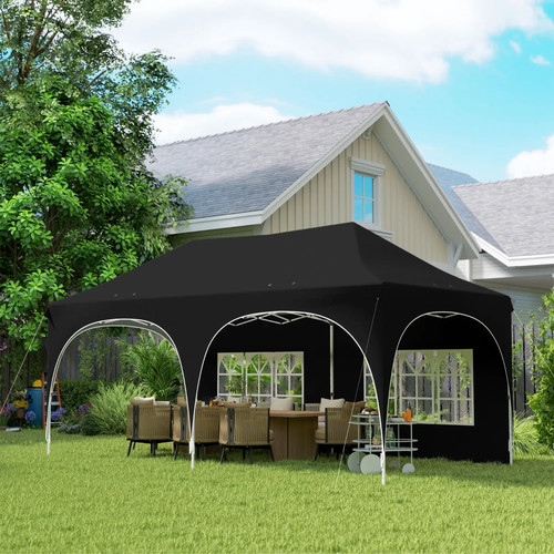 3x6m pop gazebo - up, shelter