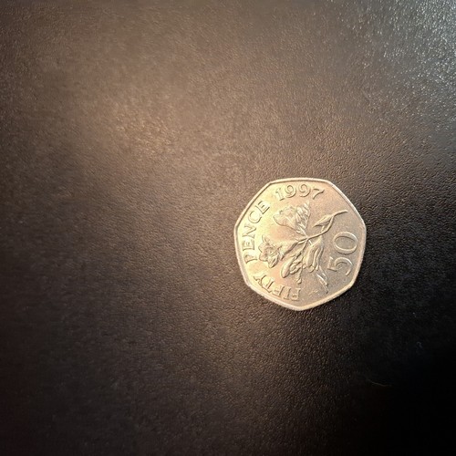 50p coin bailiwick of - 50p,