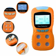 4 in 1 LCD Toxic Harmful Gas  Detector CO O2 H2S Oxygen Analyzer Quality Monitor