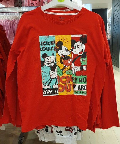 Disney mickey mouse - womens, red