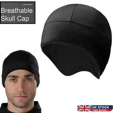 Breathable Skull Cap Wicking Cycling Motor Bike Under Helmet Hat Liner Running