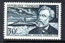 France Stamp 1955 SG 1251  50th Death Anniv of Jules Verne Unmounted Mint MNH