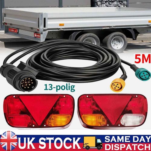 Pin trailer tail lights - 13-pin,