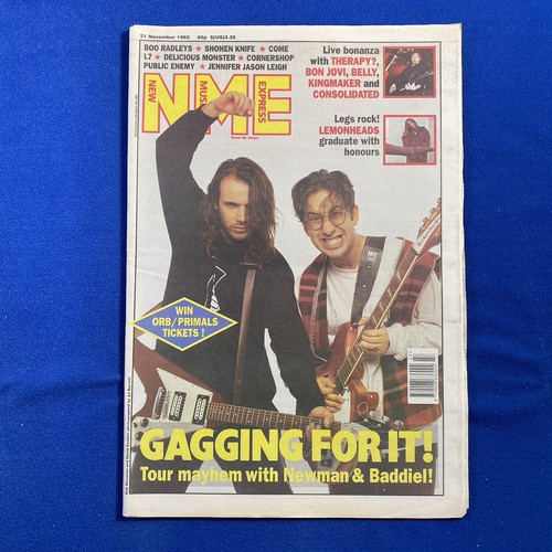 Nme november 1992 gagging - november,,