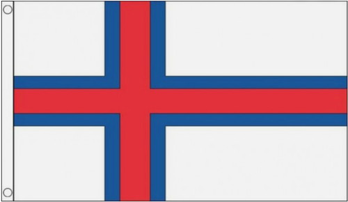 Faroe islands flag - 5', 3'