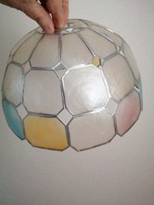 Vintage Capiz Shell lampshade