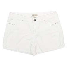 EARL JEAN Womens Shorts White