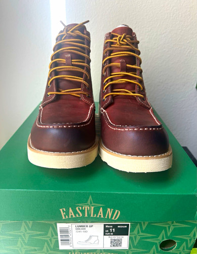 Eastland men oxblood leather - men's,