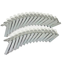 Lot of Modular Plastic Hinge Drag Chain Links Conveyor Belt Parts Mix Lot