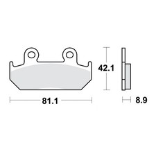 Brake Pads Sintered Sv TRW for