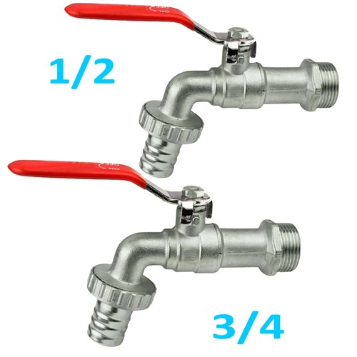 Heavy duty brass garden - garden, tap