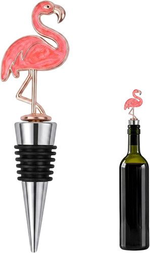 Decorative flamingo wine - decorative,