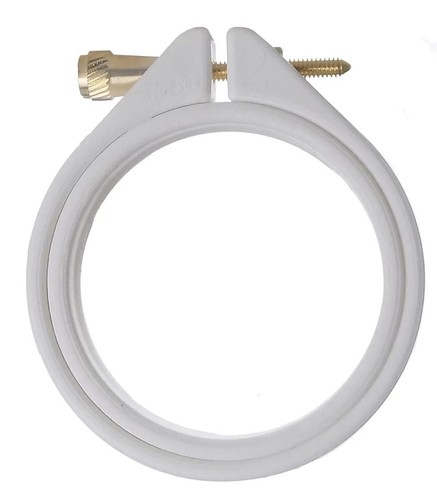 Mini embroidery hoop white - embroidery,