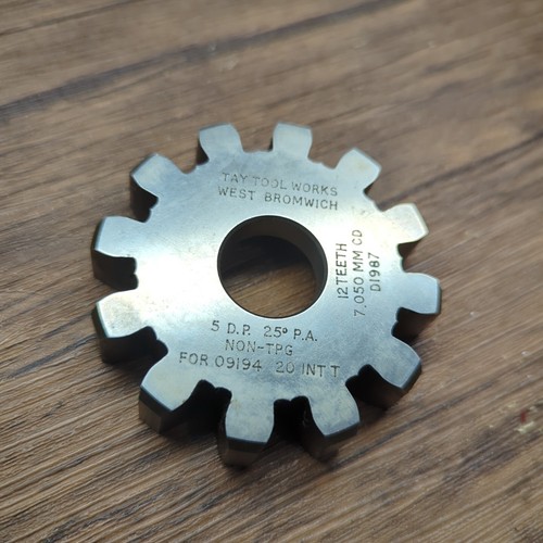 Gear shaper disc cutter dp - disc,