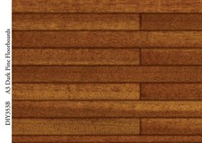1:12 Scale A3 Size Dark Pine