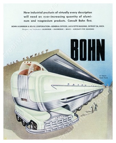 Streamlined future milk tanker - future,