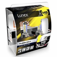 2x Lunex PLASMA GOLD H8 2800K
